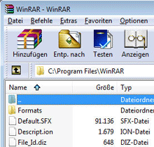 Winrar Snippet
